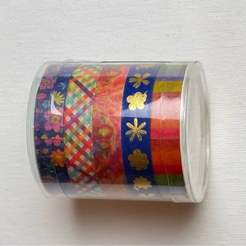 Pen & Gear Washi Five Pack Tape Journal Planner Stationary Craft Accessories